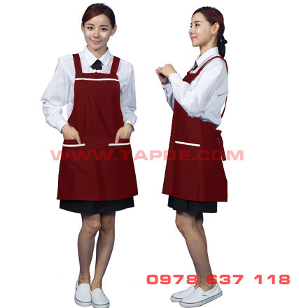 Tạp dề công nhân tại Bạc Liêu