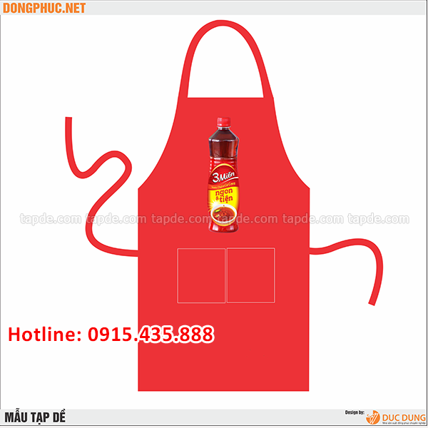 In tạp dề tại Hoàng Mai