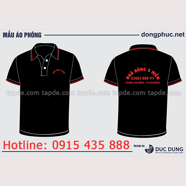 Nhà May Đồng phục nhà hàng tại Cà Mau