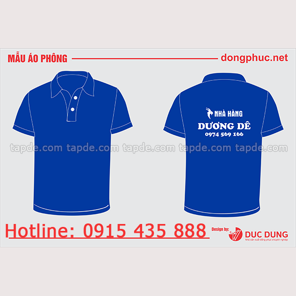 Dịch vụ May Đồng phục nhà hàng tại Long An