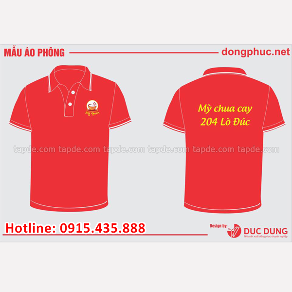 Xưởng In Đồng phục nhà hàng tại Ninh Thuận