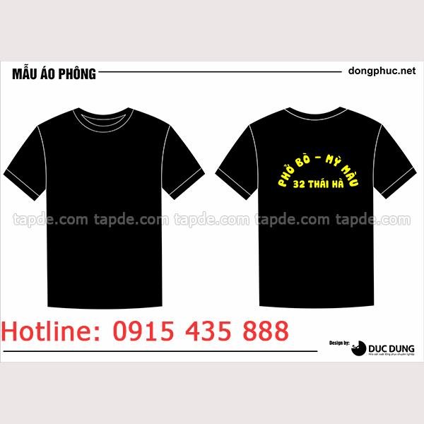 Nhà In Đồng phục nhà hàng tại Hải Dương