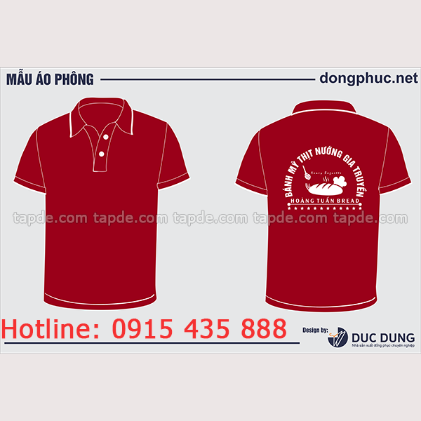 Nhà In Đồng phục nhà hàng tại Gia Lâm