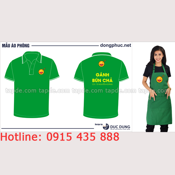 Nhà In Đồng phục nhà hàng tại Thanh Hóa