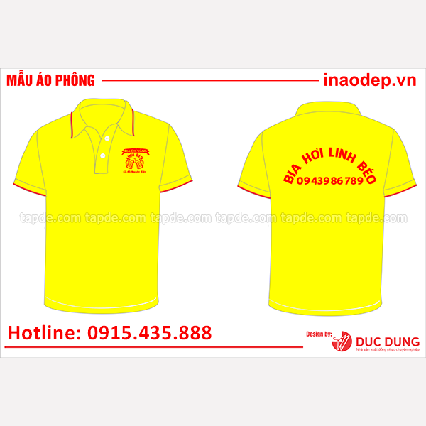 Cơ sở In Đồng phục nhà hàng tại Vĩnh Long