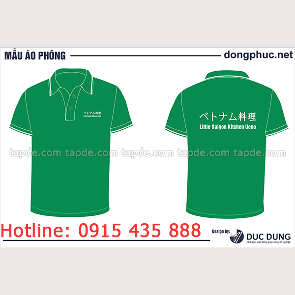 Đồng phục nhà hàng tại Cần Giờ