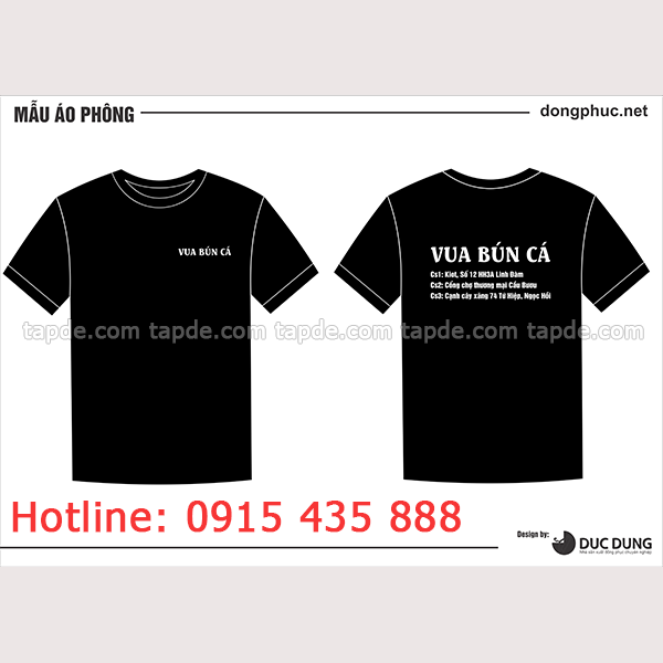 Đồng phục nhà hàng tại Củ Chi