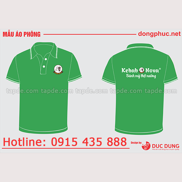 May Đồng phục nhà hàng tại Long An