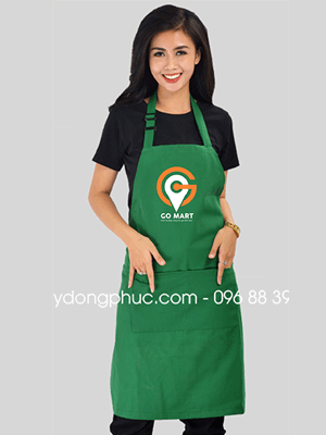 Tạp dề siêu thị Gomart