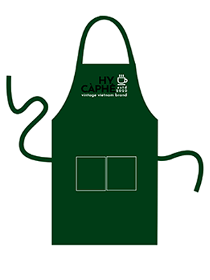 Tạp dề quán Hy Cà Phê