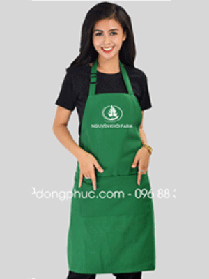 Tạp dề Công ty Nguyên Khôi Farm