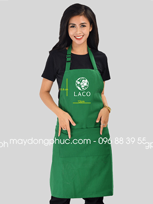 Tạp dề quán Laco