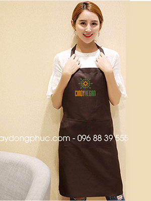 Tạp dề quán Cindy Vegan
