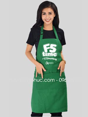 Tạp dề quán F5 Time