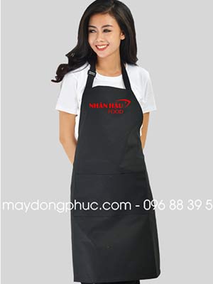 Tạp dề quán Nhân hậu Food