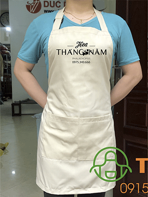 Tạp dề Quán Hoa Tháng Năm