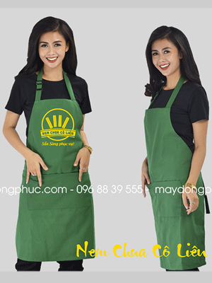 Tạp dề Quán nem chua Cô Liên