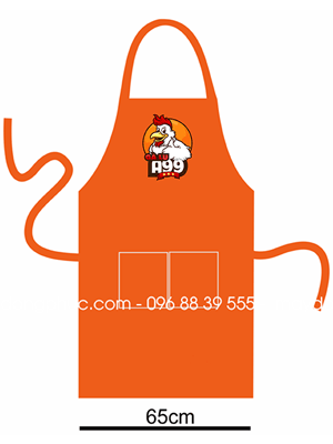 Tạp dề Cửa hàng Gà lu A99