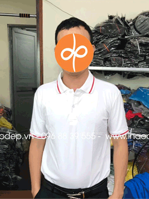 Áo phông đồng phục màu trắng