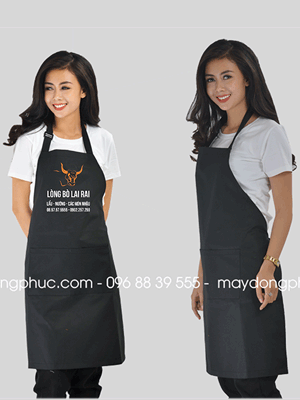 Tạp dề Quán Lẩu lòng bò Lai rai