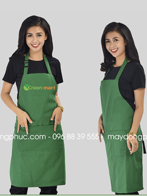 Tạp dề Siêu thị Green Mart