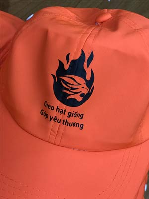 Mũ lưỡi trai Gieo hạt giống góp yêu thương