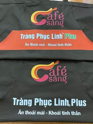 Tạp dề Cửa hàng Tràng Phục Linh Plus