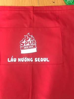 Tạp dề Quán lẩu nướng Seoul