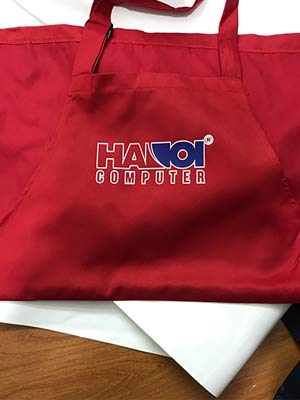 Tạp dề Cửa hàng Hà Nội Computer