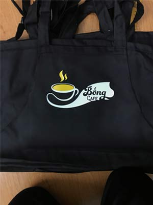 Tạp dề Quán Bống Cafe