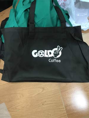 Tạp dề Quán Gold Coffee