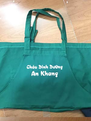 Tạp dề Quán cháo dinh dưỡng An Khang