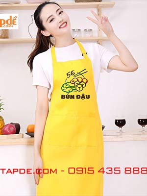 Tạp dề quán bún đậu 56