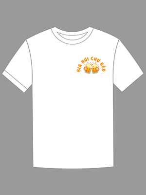 Áo phông Quán Bia hơi Chư Béo