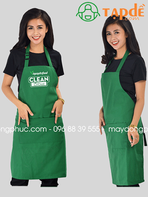 Tạp dề Công ty Inanufrifood Clean Home