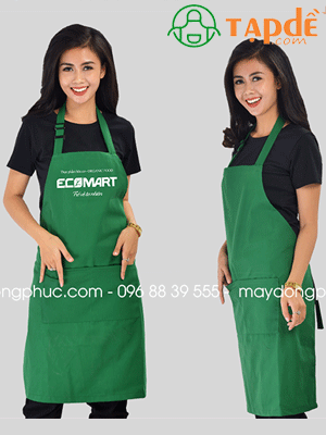 Tạp dề Siêu thị Ecomart