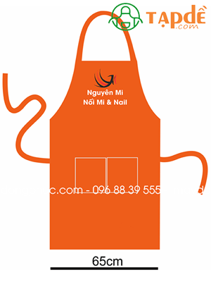 Tạp dề Tiệm Nails Nguyên Mi