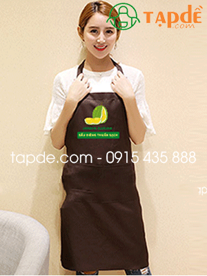 Tạp dề Cửa hàng Sầu riêng thuần sạch