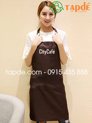 Tạp dề Quán City Cafe