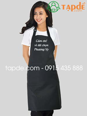 Tạp dề Cảm ơn bạn đã chọn Phương Vy