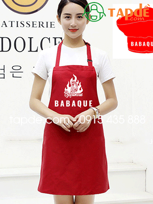 Tạp dề Quán Babaque