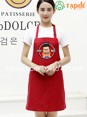 Tạp dề Quán Chú Nổ