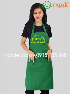 Tạp dề Xưởng sỉ giò bê - Gà ủ muối