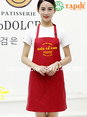 Tạp dề Quán Kiên Cá Kho