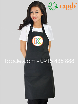 Tạp dề màu đen K-Plus