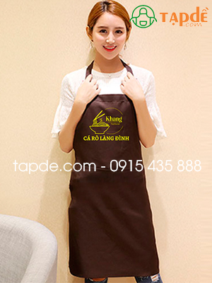 Tạp dề Quán Cá rô Làng Đình