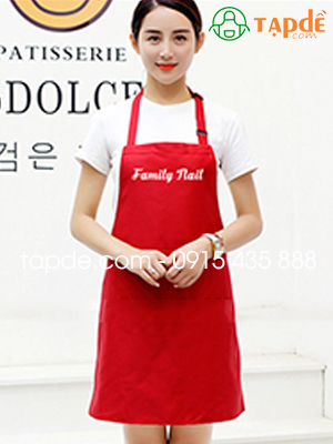Tạp dề Family Nail