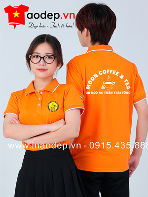 Áo phông Quán Moon Coffee & Tea