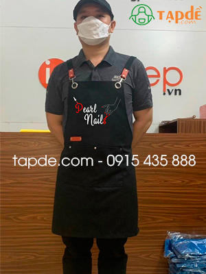 Tạp dề Tiệm Pearl Nails