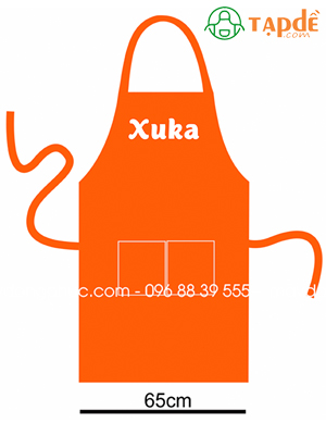 Tạp dề Quán Xuka